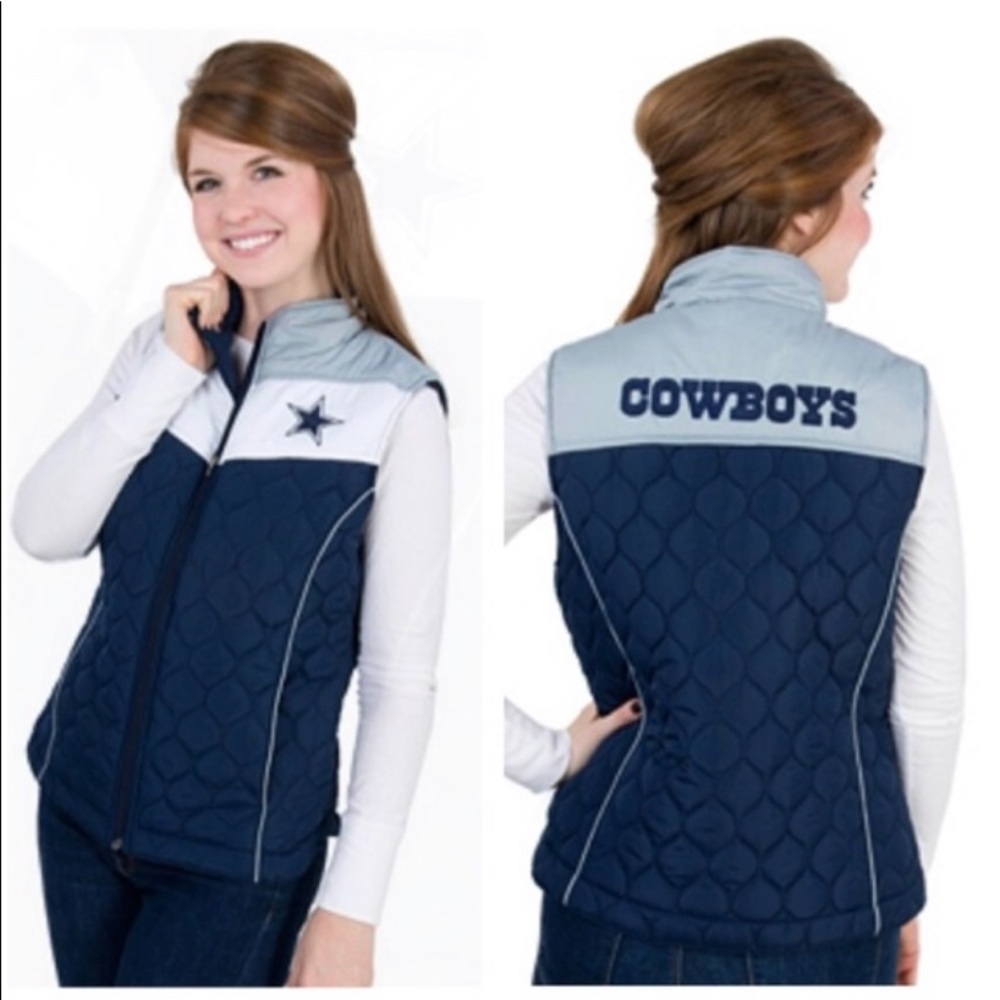 EUC: NFL Team Apparel: Dallas Cowboys Women’s Vest